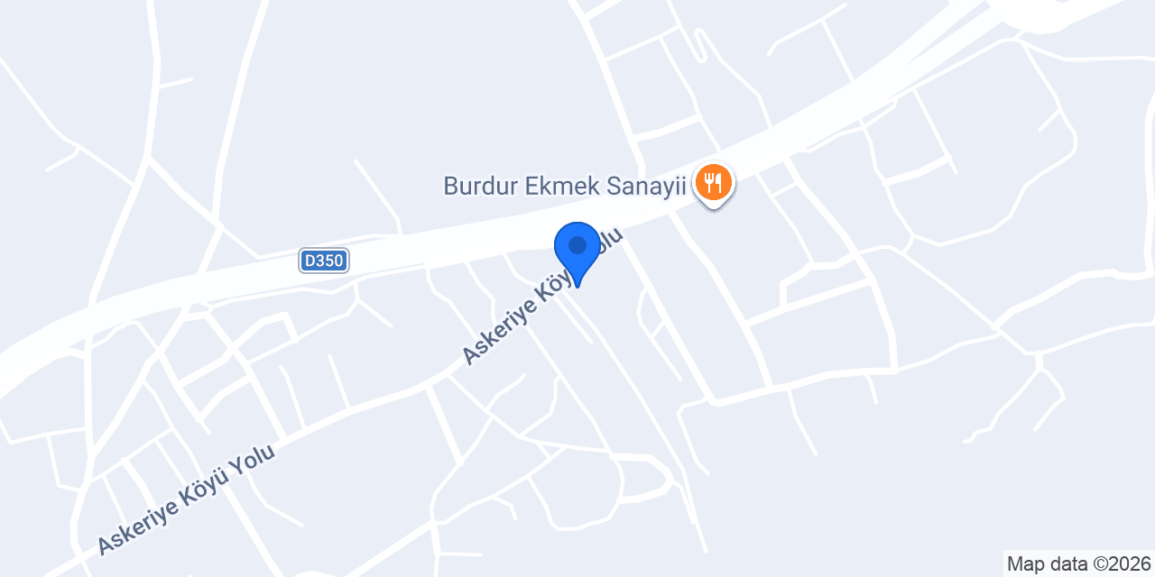 AYA K'ÜSTÜ BÜFE Askeriye Köyü-BURDUR konumu