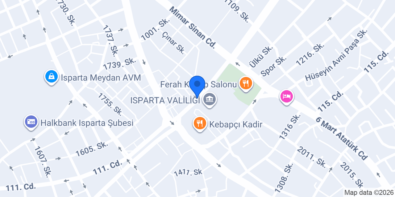 Avukat Durmuş Safalı konumu