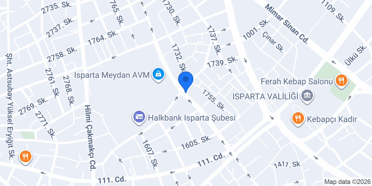 Karacaoğlu Kadayıf konumu