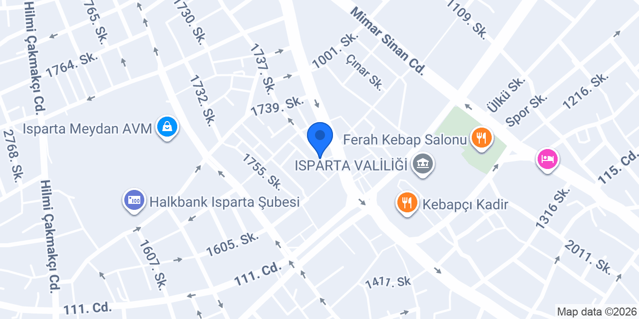 Akar Anahtar | Isparta oto anahtar konumu