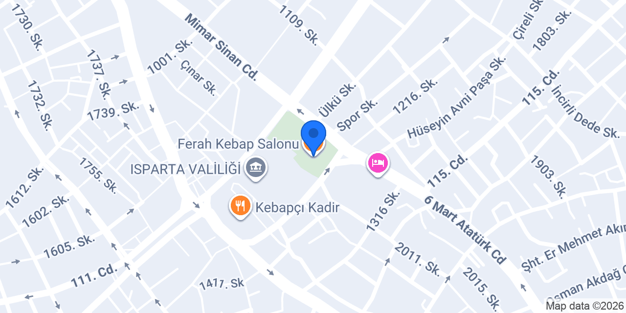 Ferah Kebap Salonu konumu