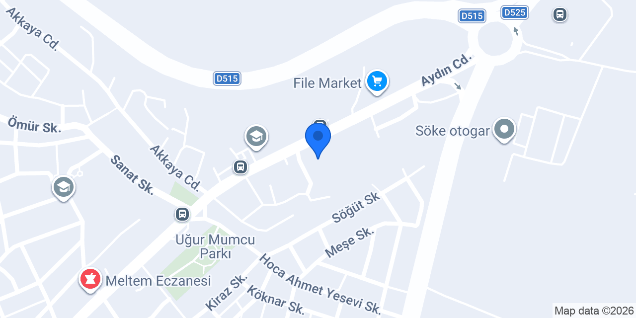 Acar Boya - Jotun Söke Satış Noktası konumu