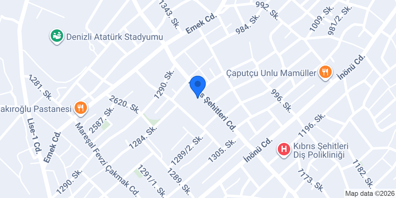 Diş Hekimi Burak İNCE konumu