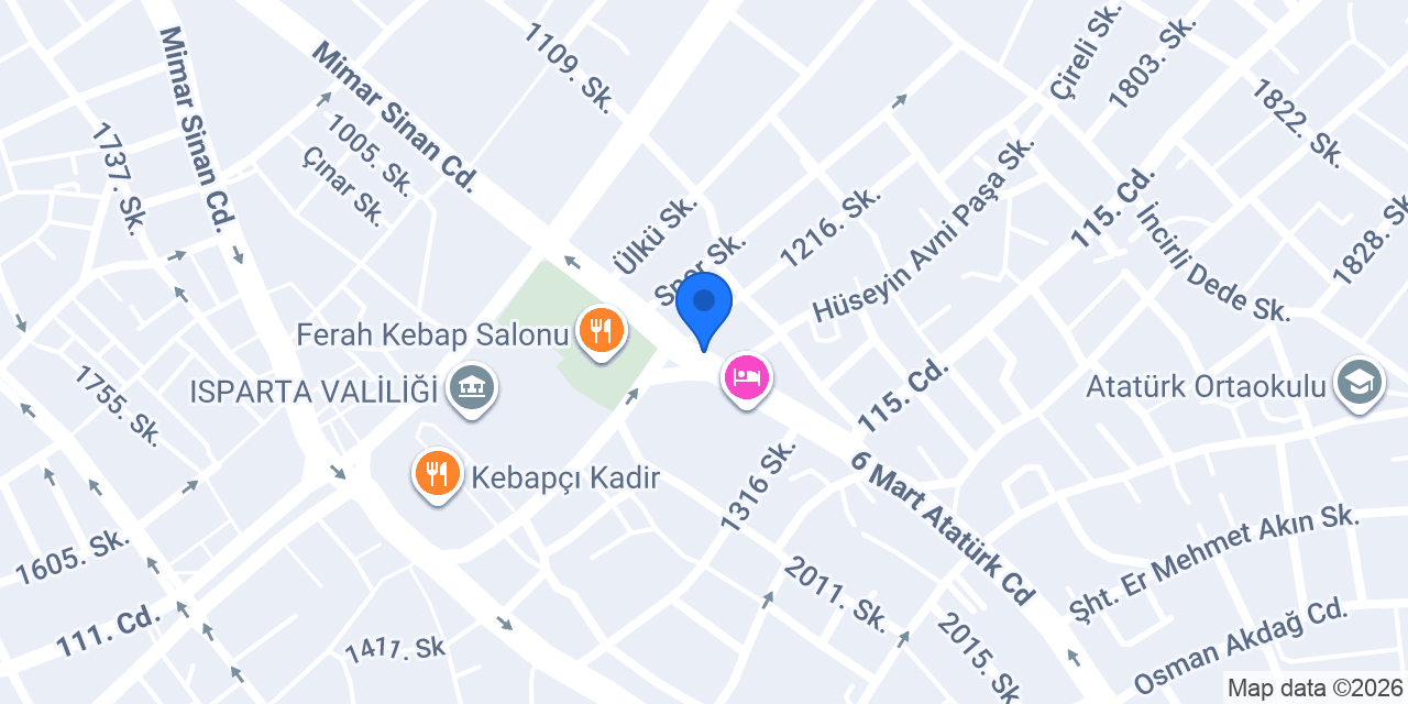 Cossa Erkek Kuaförü konumu