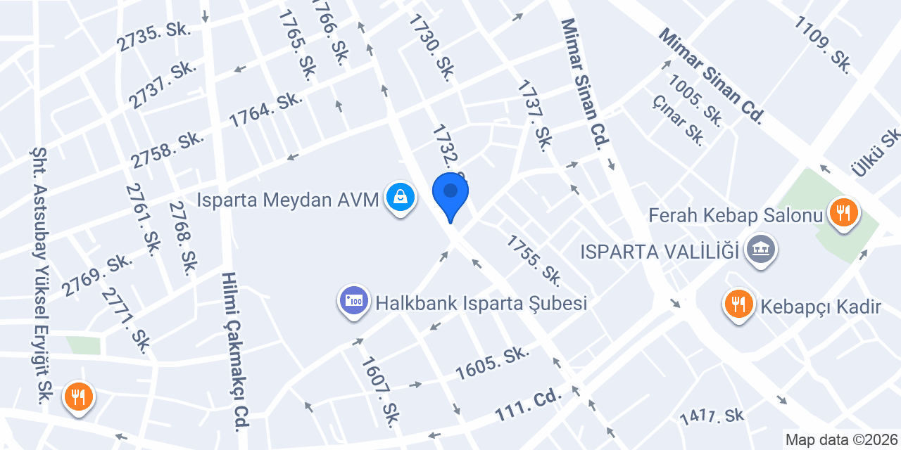 CADDDEÜSTÜ DÖNER konumu