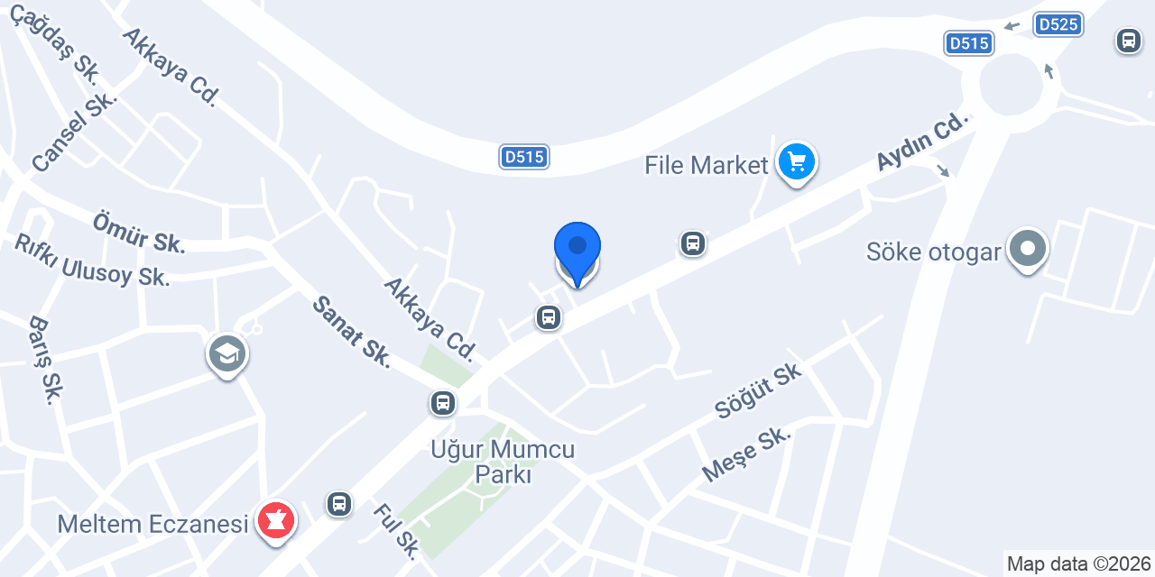 Söke Anadolu Öğretmen Lisesi konumu