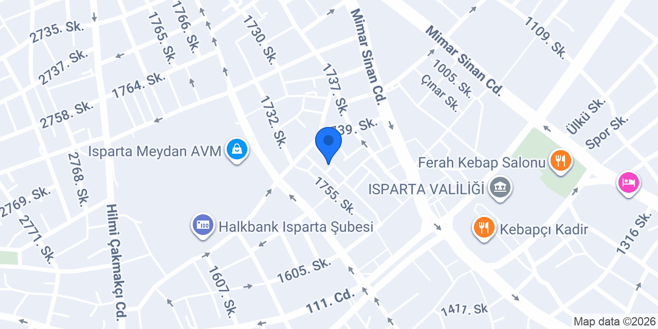 Türker Terzi konumu