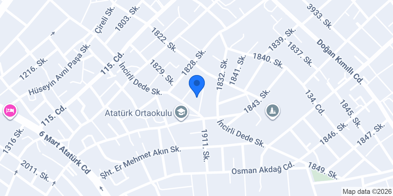 Özata Makine'nin Malikanesi konumu