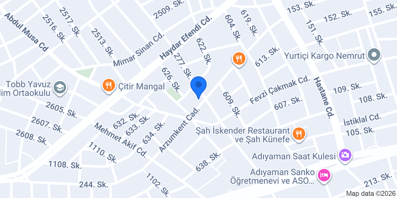 Akçel Yalıtım Yapı Malzemeleri konumu