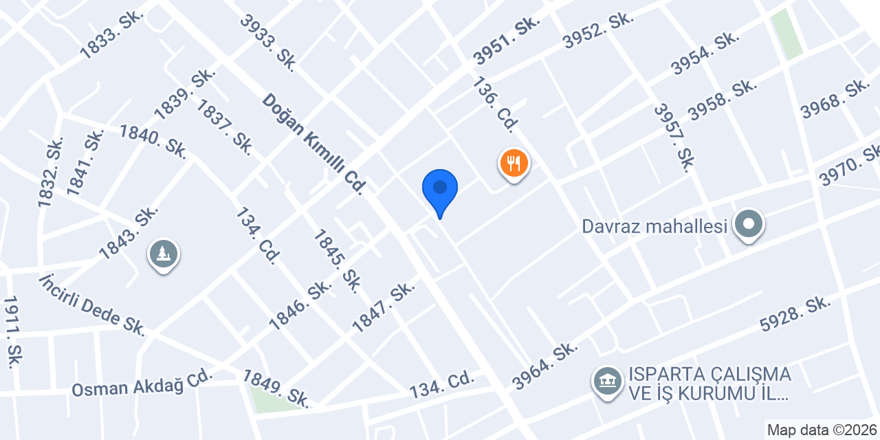 DİLARA DÖNER konumu