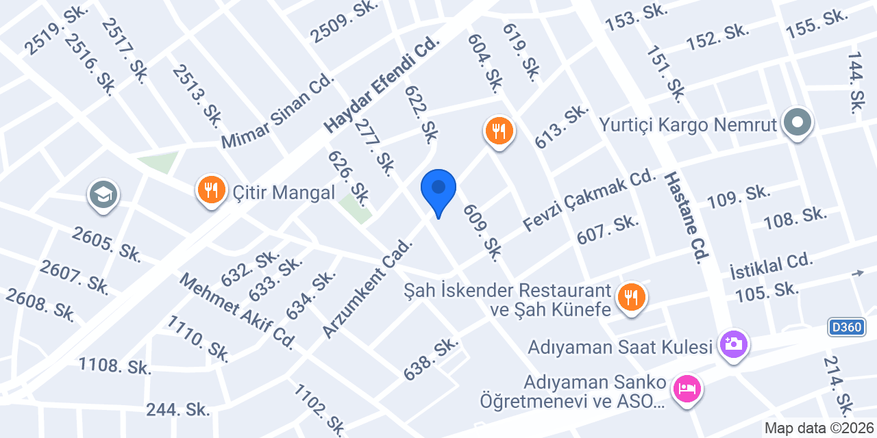 saglık et mangal konumu