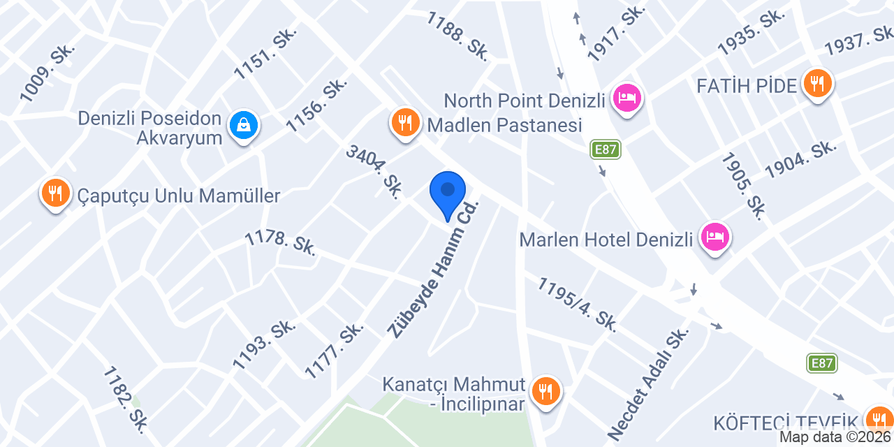 HM TERZİ TASARİM MODA EVİ konumu