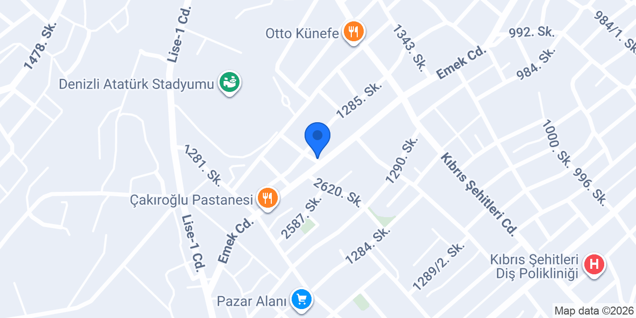 Saloon Ekizoğlu konumu