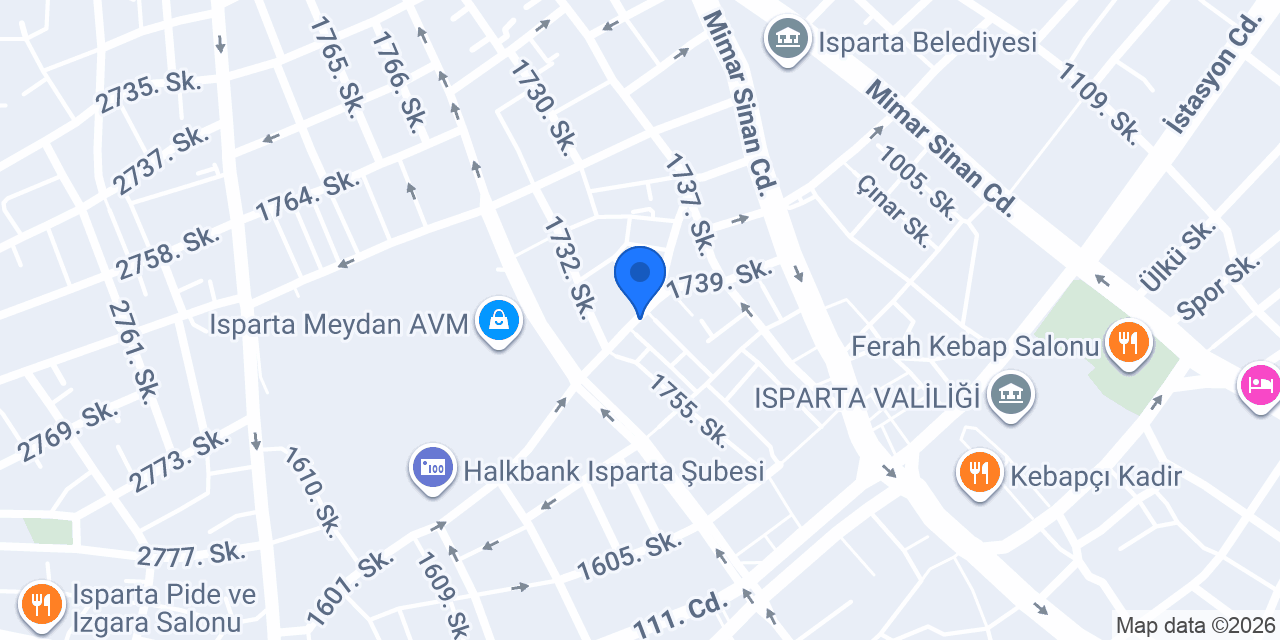 Uğur Lastik Mühür konumu