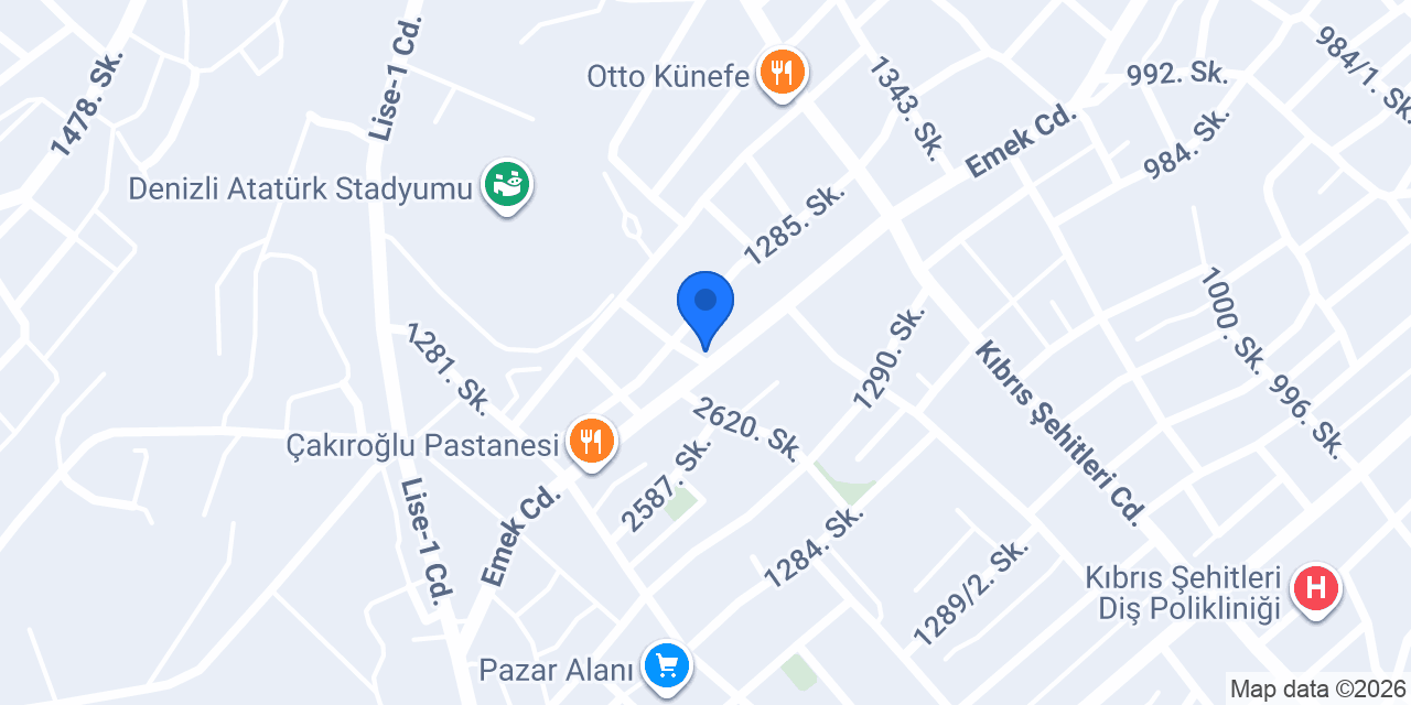 Alaca GYM konumu