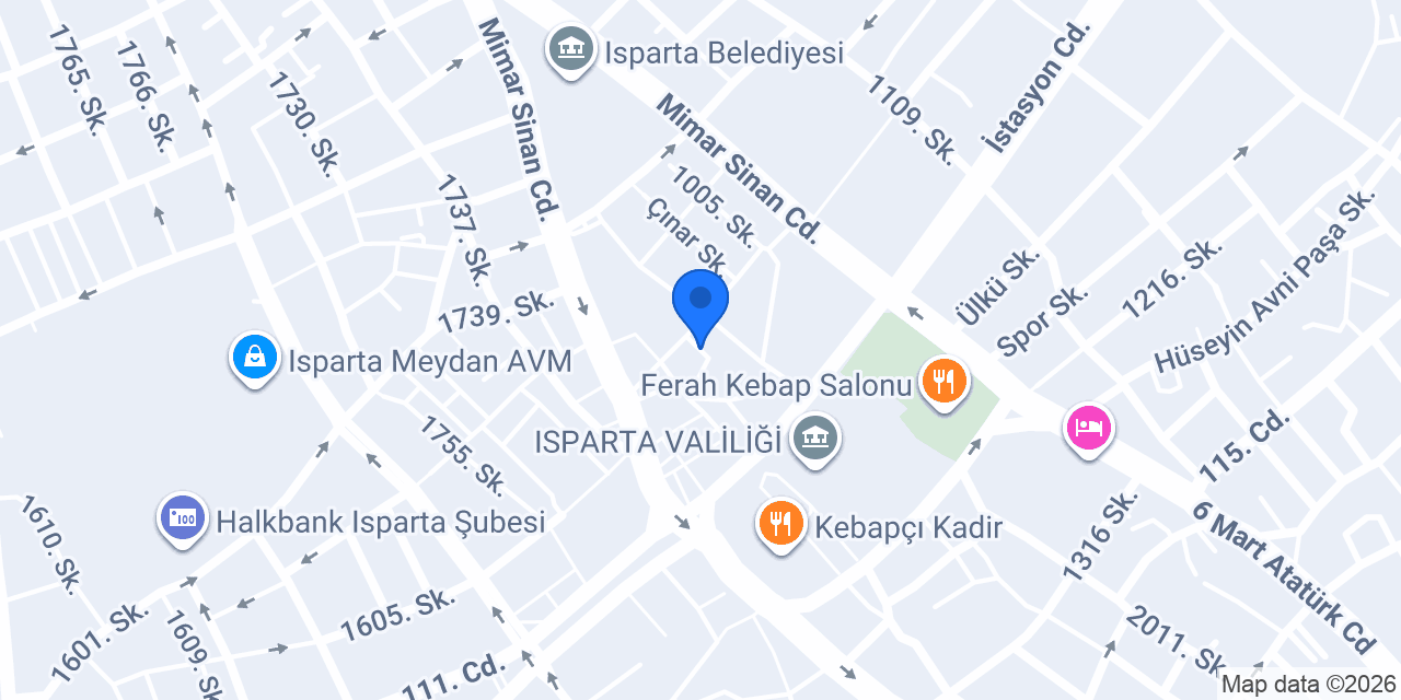 AVUKAT BİNHAN SİYAH konumu