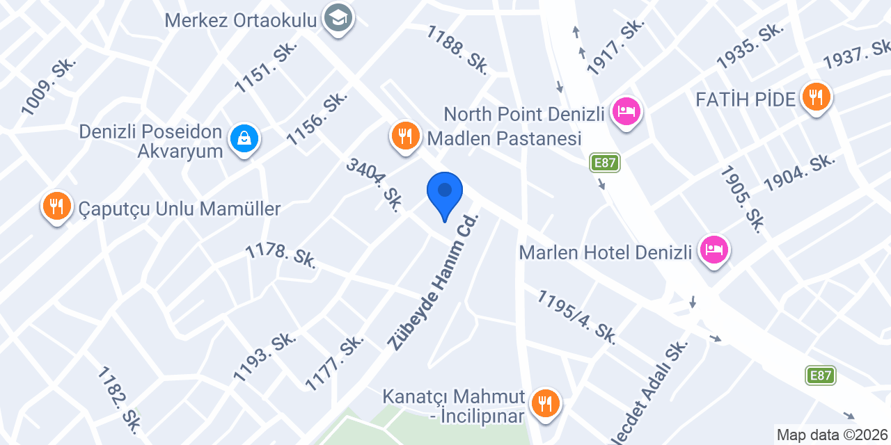 Buse Pet shop konumu