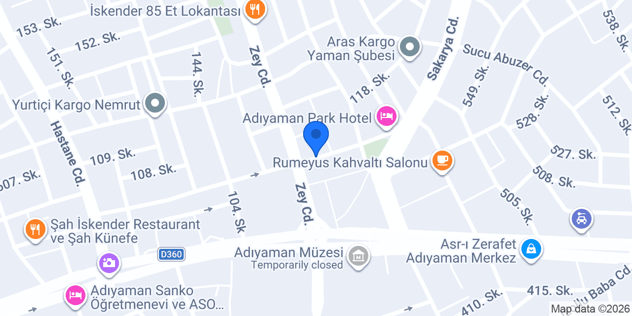 La tua pizzeria & Coffee konumu