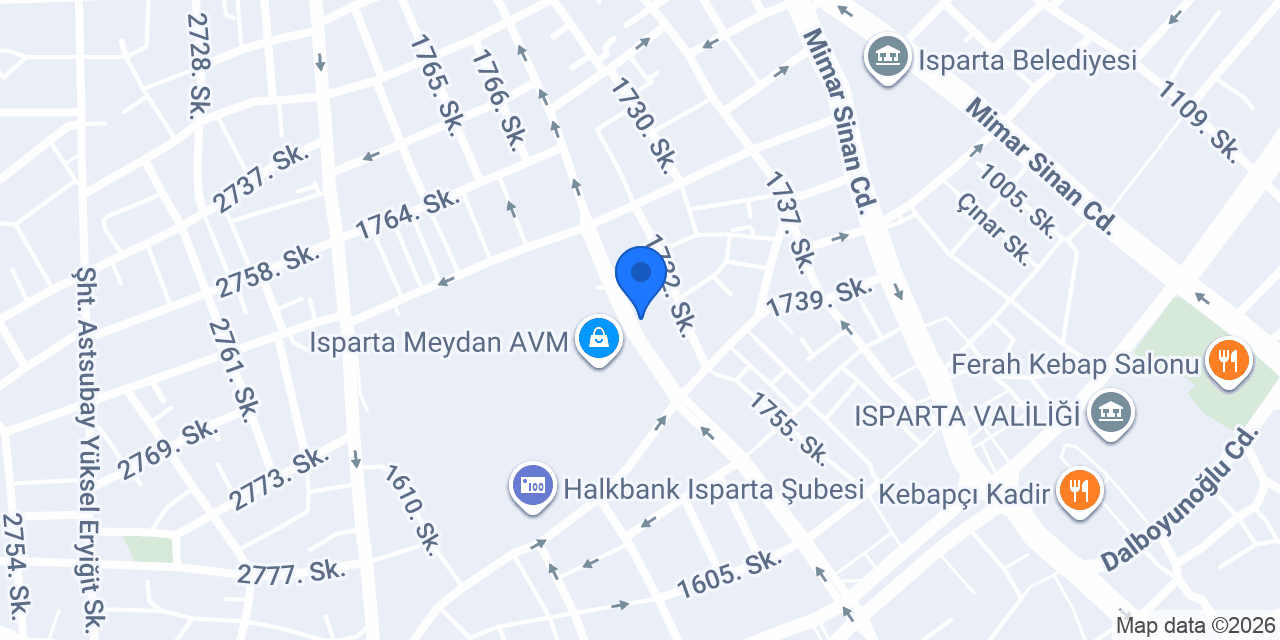 Gülpaş Ticaret konumu