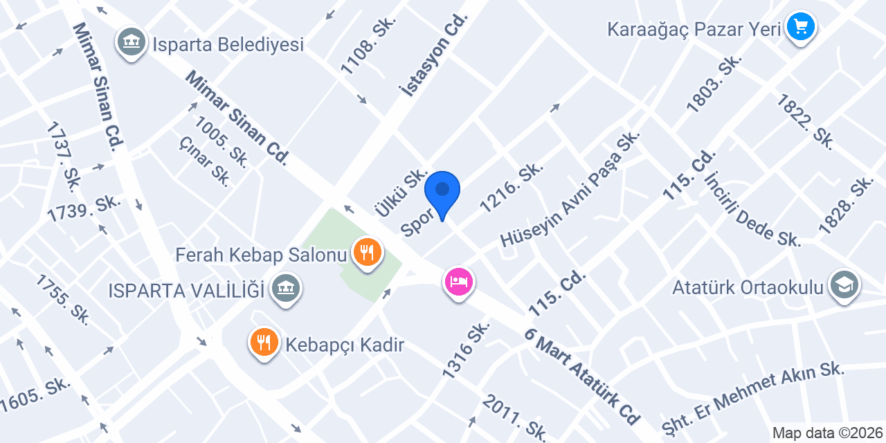Şükrü Yıldız KUAFÖR konumu