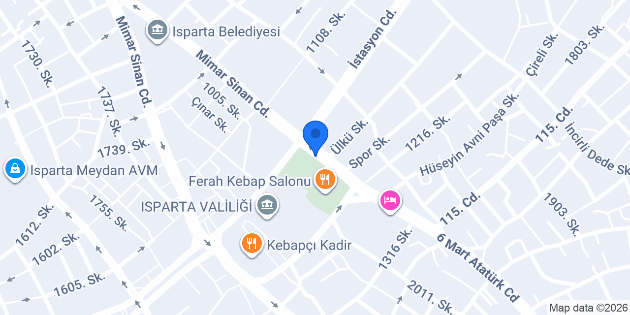 Arb.Av.Çağla TÜRKAY AKDOĞAN konumu