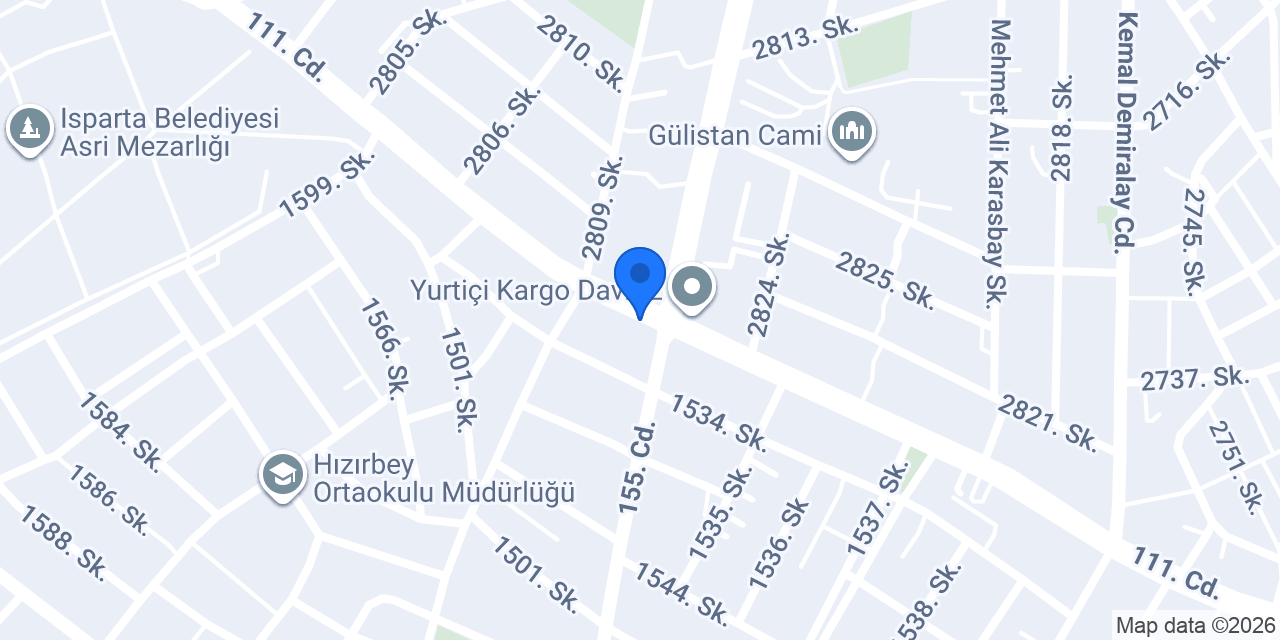 Gülistan Polis Merkezi Amirliği konumu