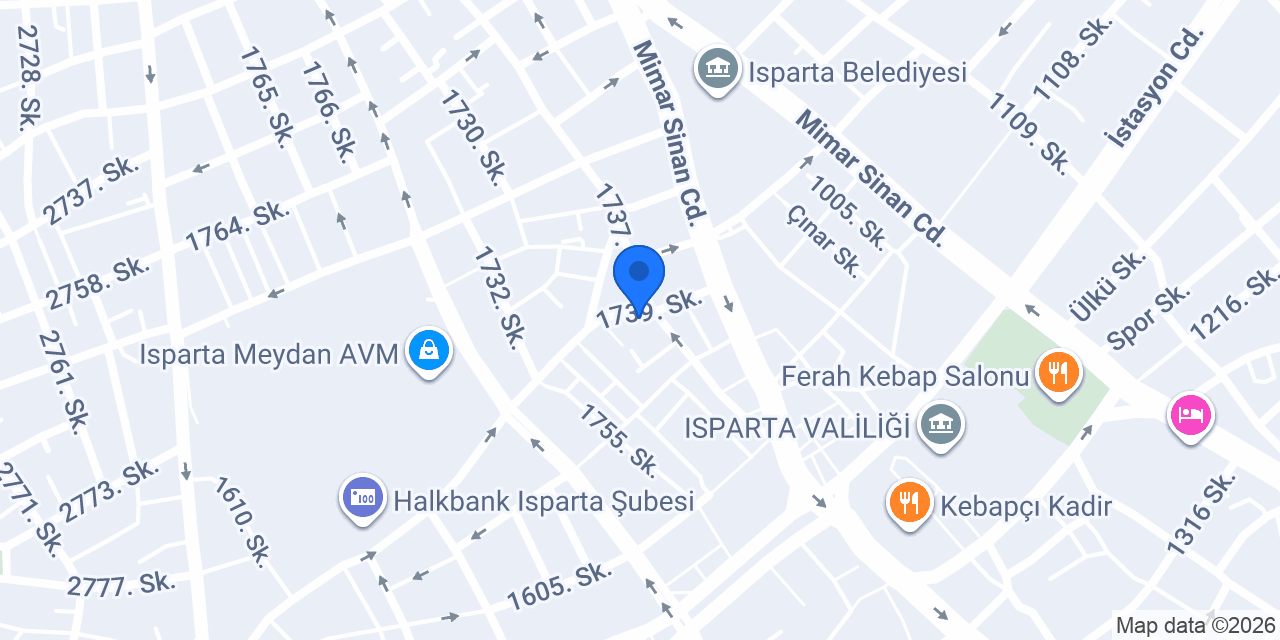 Nurcan Börek Salonu konumu