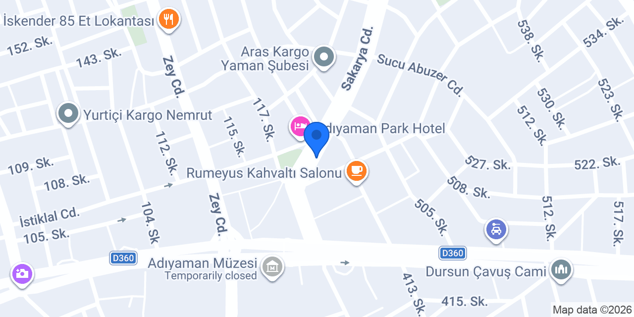 Msk Wedding - ADIYAMAN konumu
