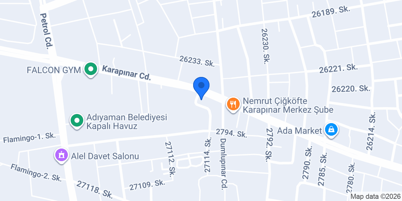 İrfan motor garaj konumu