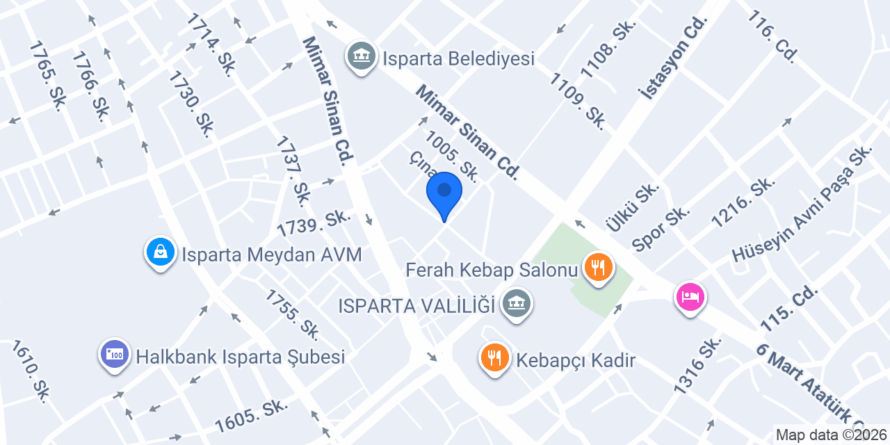 Yılmaz Erkek Kuaförü konumu