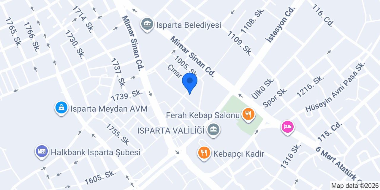 ATLANTİS TEKEL konumu
