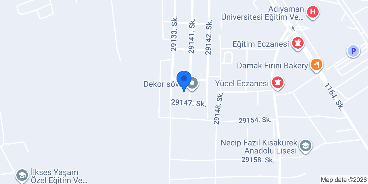 İlke PEN Adıyaman konumu
