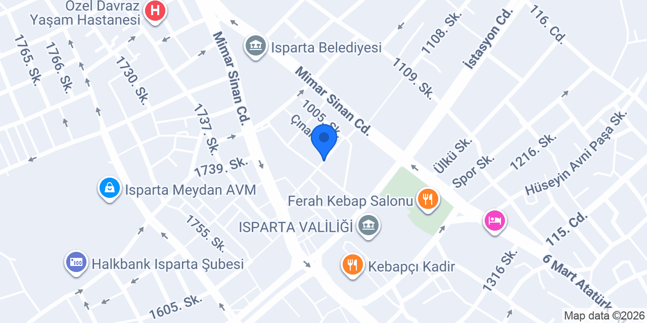 Avukat & Arabulucu Muhammed Çelik konumu