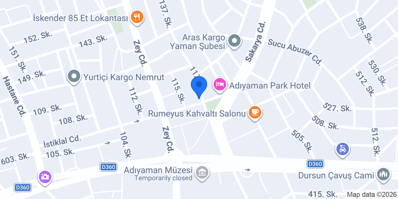 Baykanlar İnşaat konumu