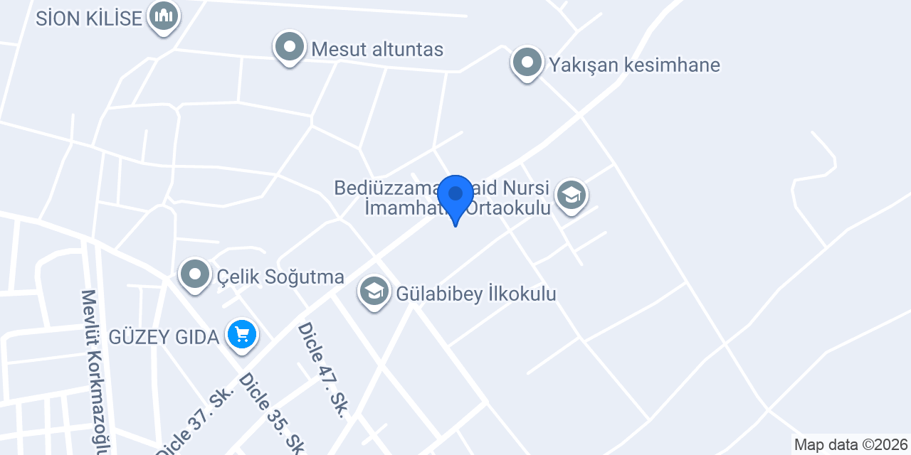 HAYRETTİN ŞEKERLEME konumu