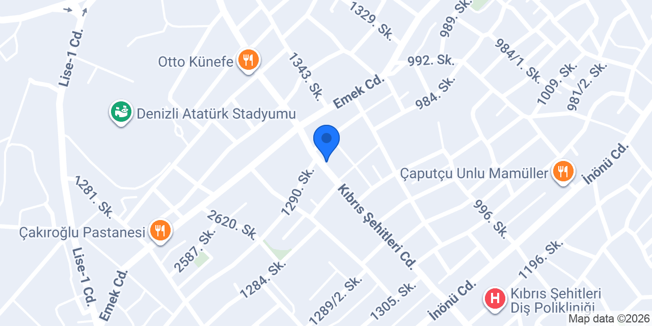 Deniz Çicekcilik konumu