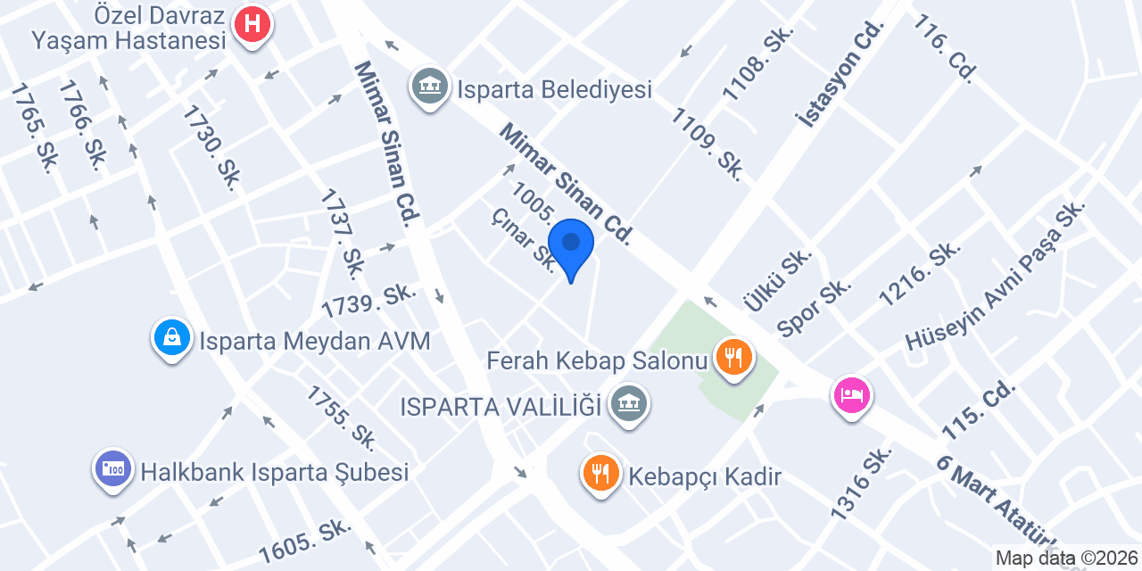 HOTEL ARTAN konumu