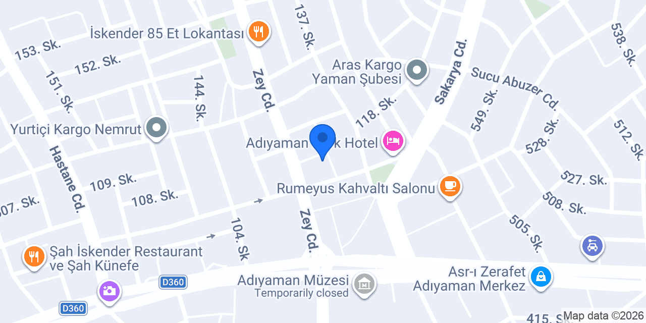 Mete Salon konumu