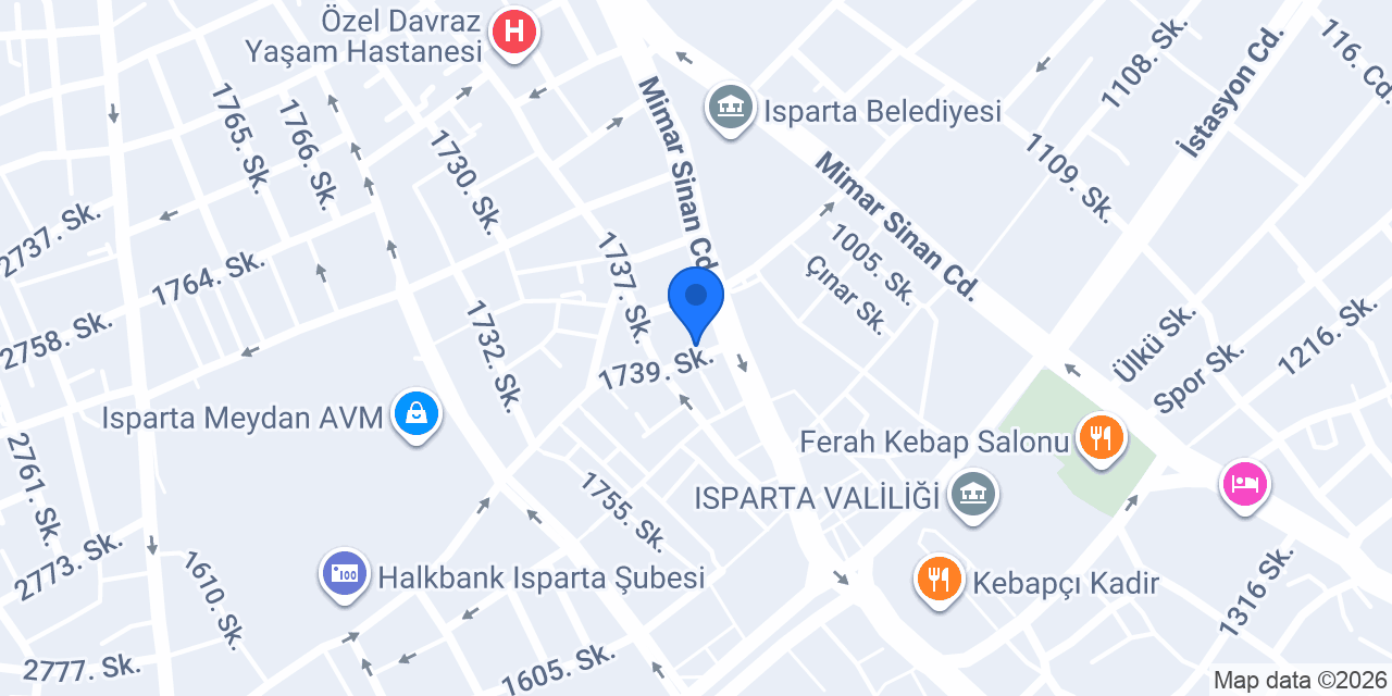 FOTOĞRAF DÜNYASI (ISPARTA) konumu