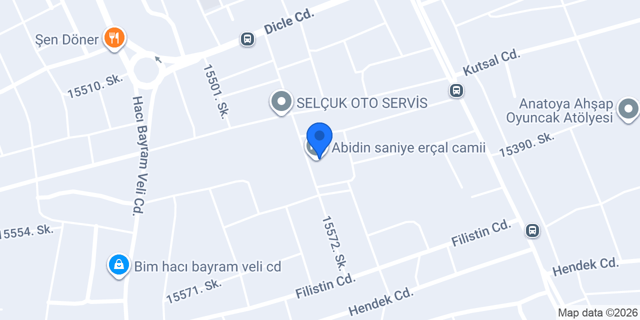 Abidin saniye erçal camii konumu