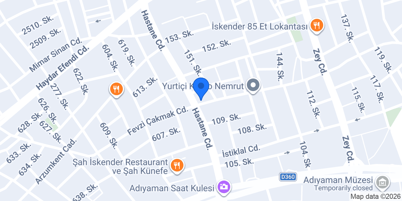 COŞKUN ANAHTARCILIK konumu