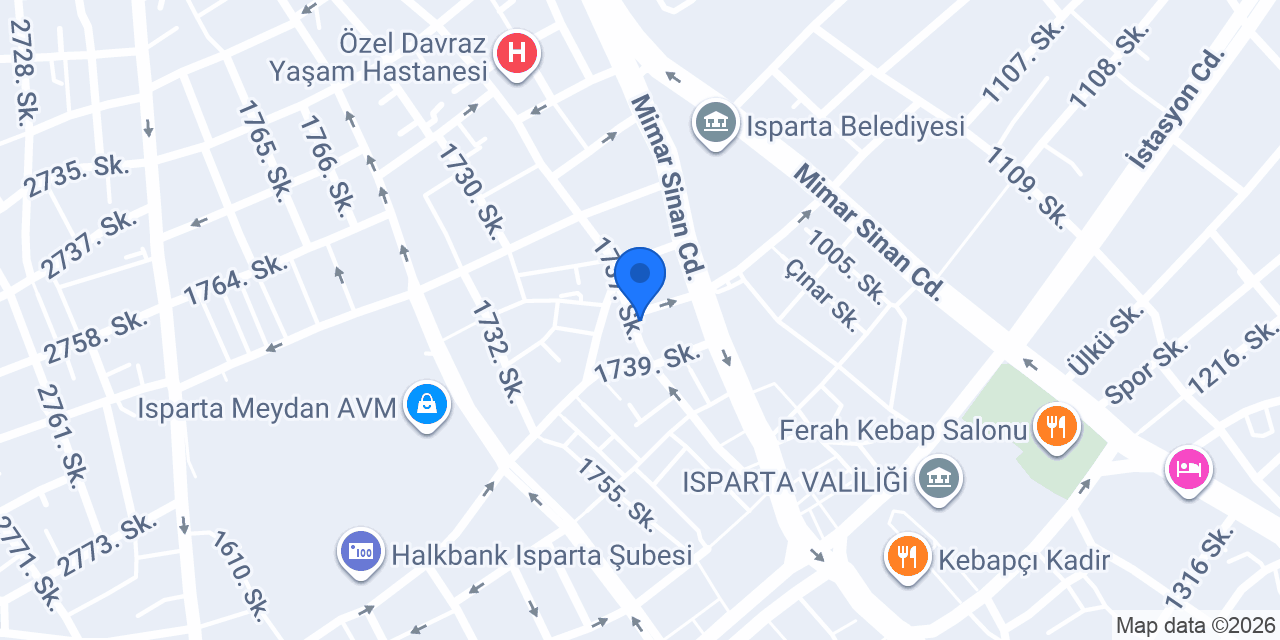 Sino Kuaför konumu