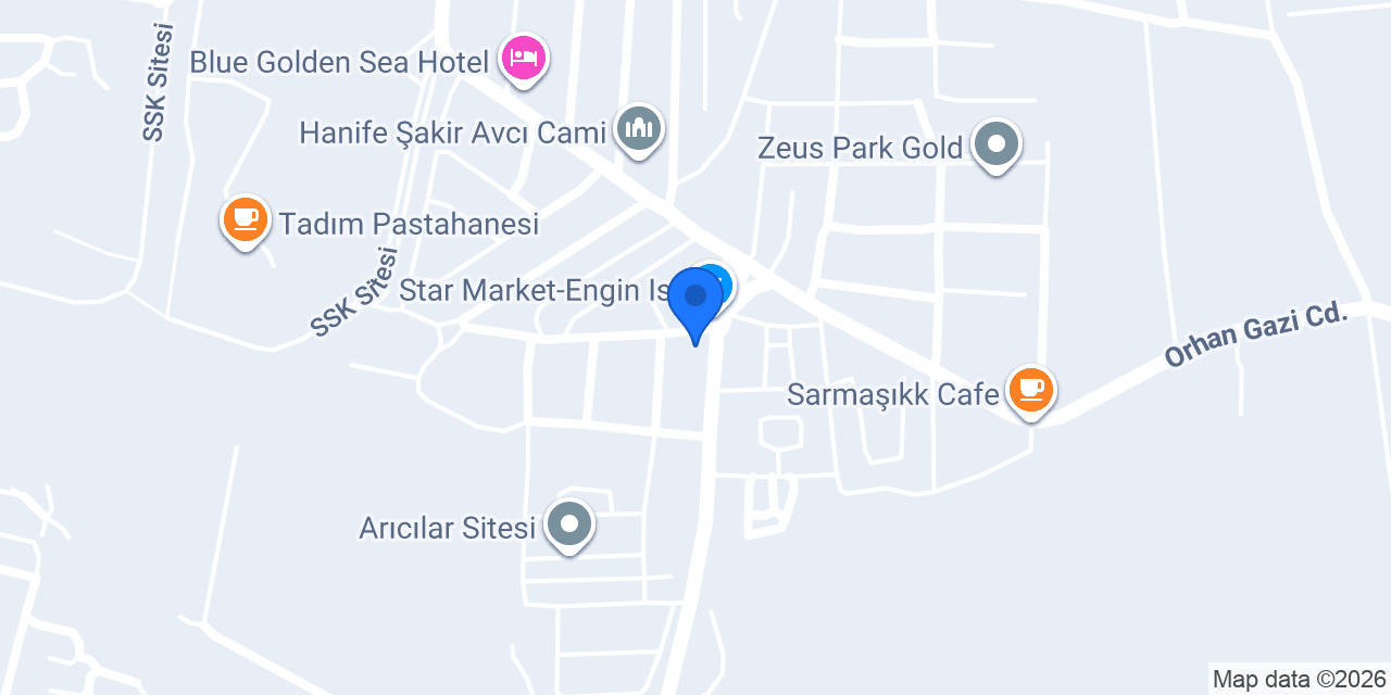 Engin Yapı Malzemeleri konumu