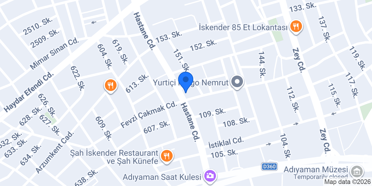 Dilan PERDE konumu
