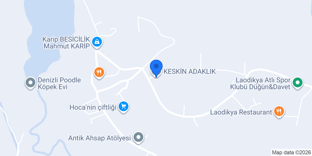 KESKİN ADAKLIK konumu