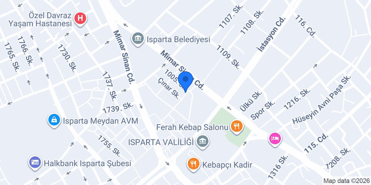 Palessia Cafe konumu