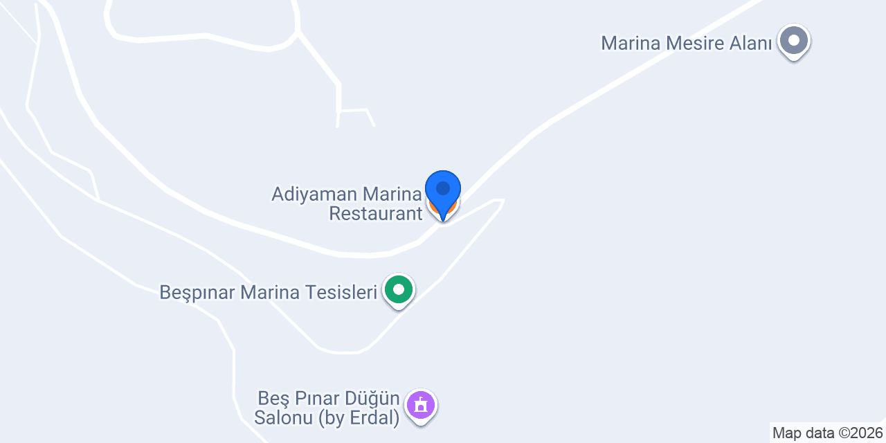Adiyaman Marina Restaurant konumu
