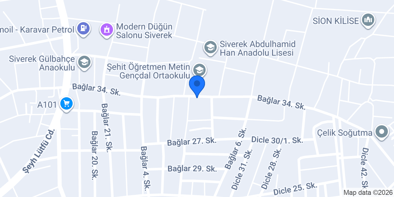 MİRAY YAPI Gayrimenkul konumu