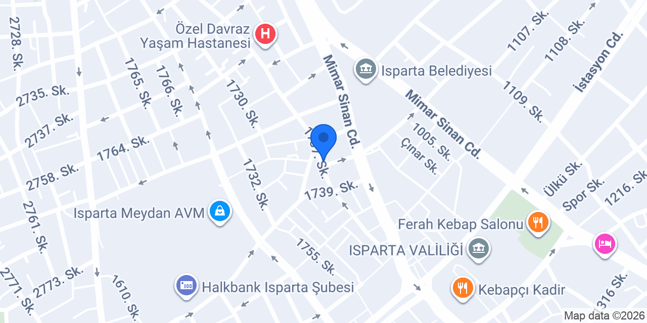 Çağdaş Pusula Özel Öğretim Kursu konumu