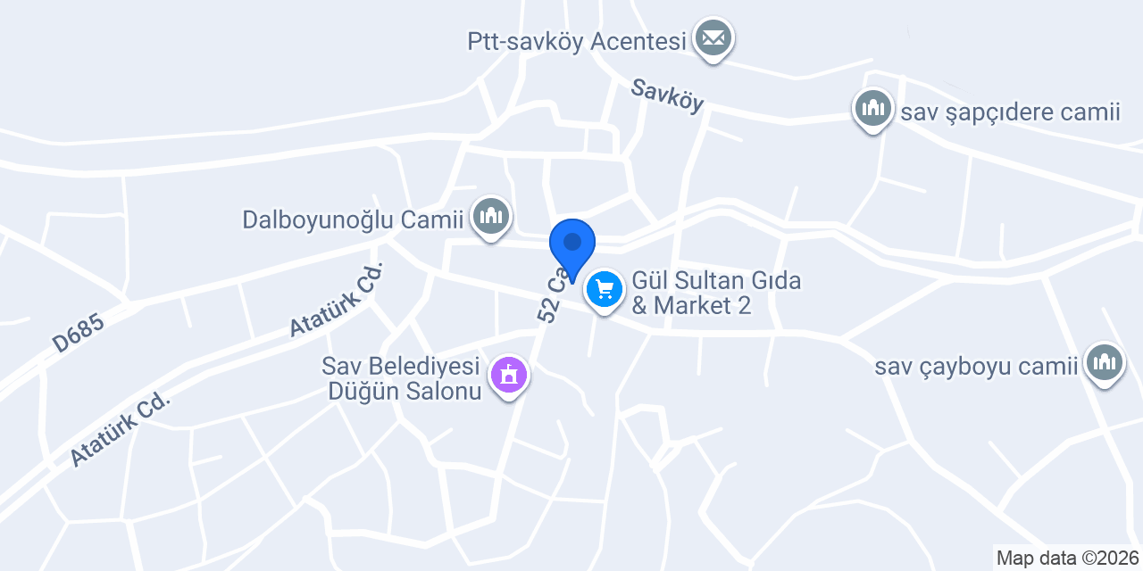 Sav Eczanesi konumu